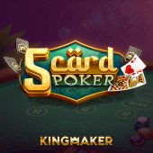 5 Card Poker inplay webcam game
