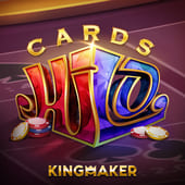 Cards Hi Lo inplay webcam game