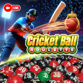 Cricket Ball Roulette inplay webcam casino